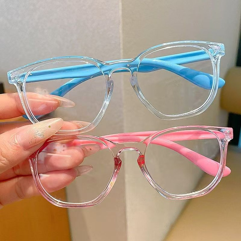 Anti Blue Light Film - Okulary dziecięce blokujące niebieskie światło, kwadratowe,