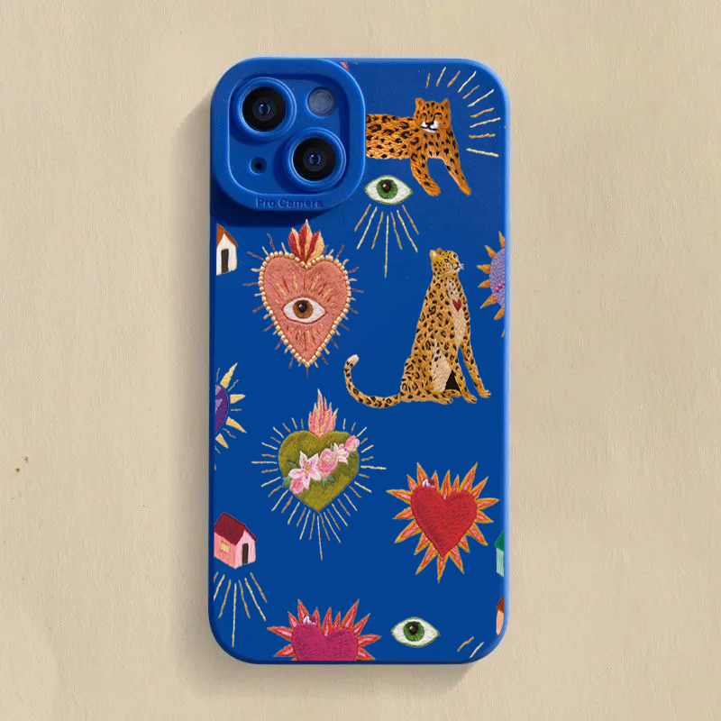 Samsung Galaxy A55 - Etui na telefon z motywem kwiatowym