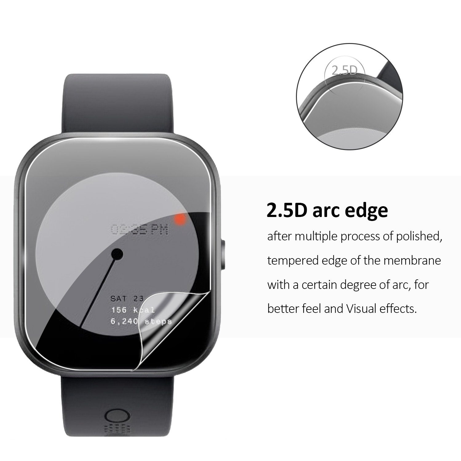 Folia ochronna na ekran HD Cle – Smartwatch Screen Film recenzja i cena