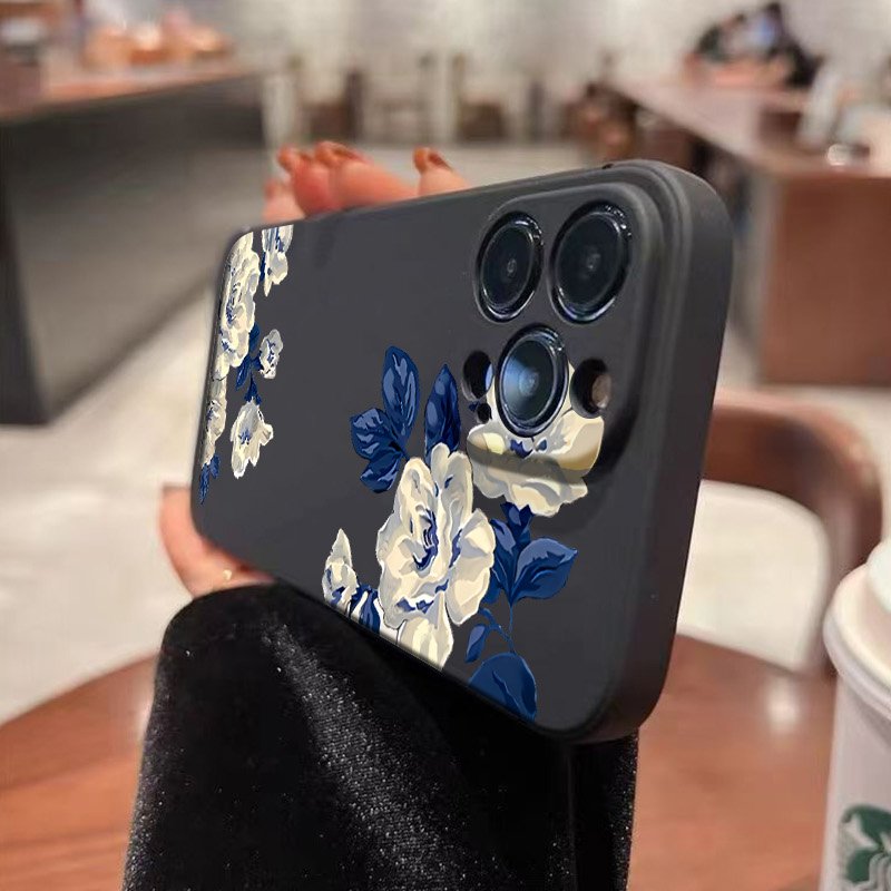 Niebiesko-białe etui na telefo – Samsung Galaxy A55 recenzja i cena