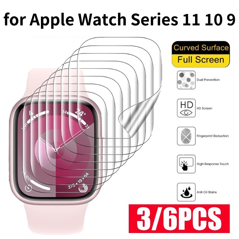 6 szt. Folia ochronna na ekran – Smartwatch Screen Film recenzja i cena